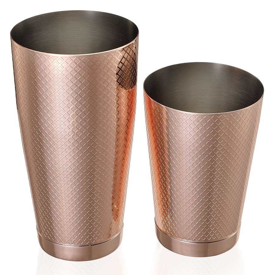 Diamond Lattice Shaker Set/ Copper