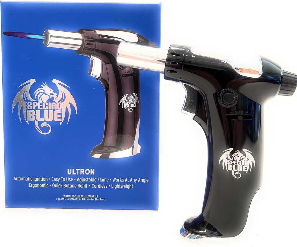 Special Blue Ultron Torch - Black