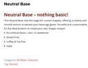 Cappuccine Neutral Base 3lb