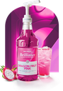 MONIN Brilliance Dragon Fruit Pink Natural Energy 64oz 