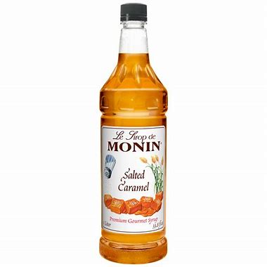 MONIN Caramel Salted Syrup 1Lt