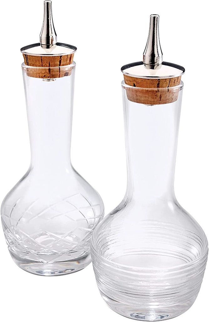 Bitters Bottle Set of 2
