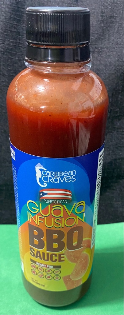Caribbean Craves Puerto Rican BBQ Guava Sauce 12 oz