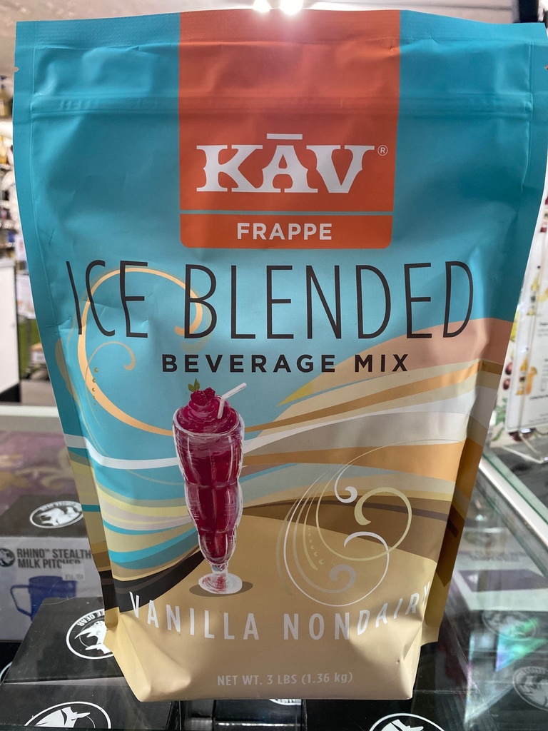 KAV Frappe Vanilla Non-Dairy 3 Lbs. Bag