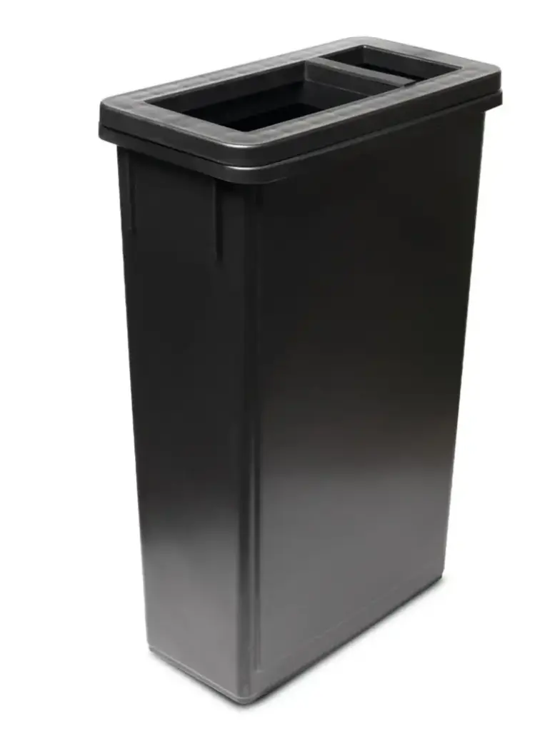 Barista Basics Combo Knock Box Kit w/ Space Saver Garbage Can