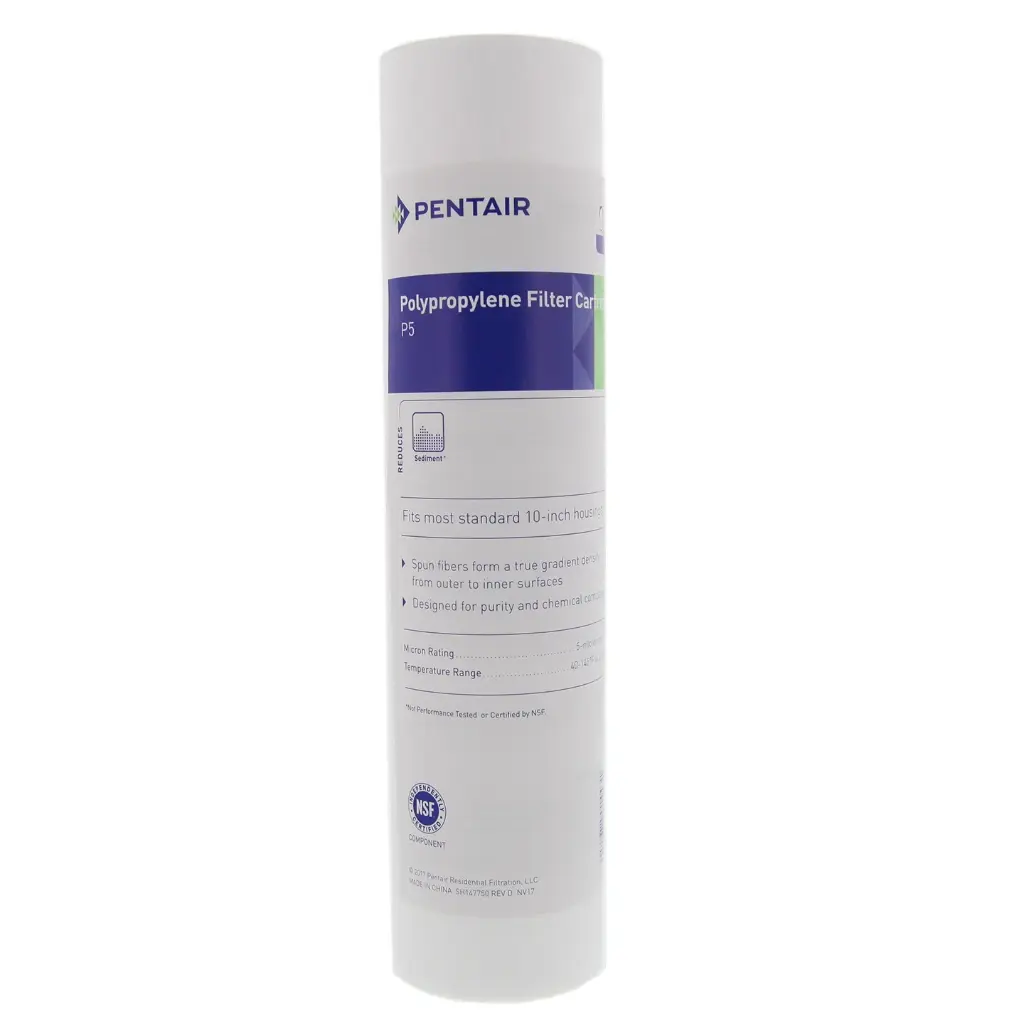 Pentek P5 | 5 Micron | 10" Standard | PENTAIR Water Sediment Filter Cartridge "Prefiltro"