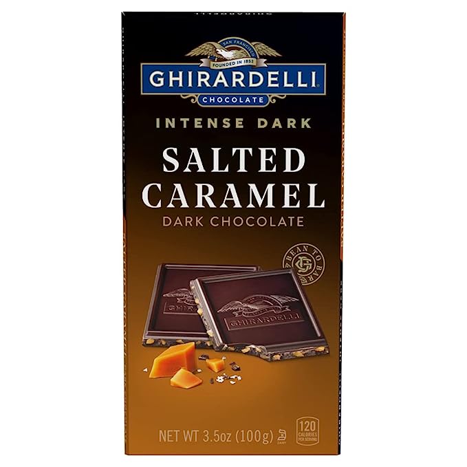GHR Salted Caramel Dark Chocolate Bars 3.5oz
