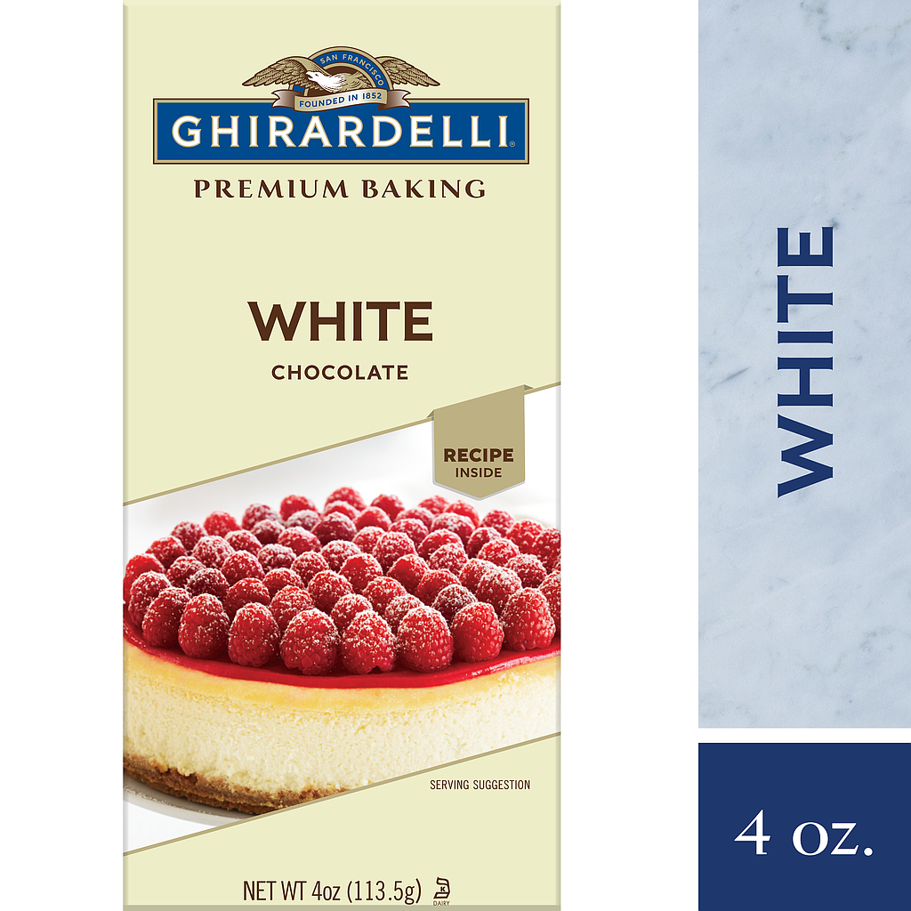White Chocolate Baking Bars 4oz