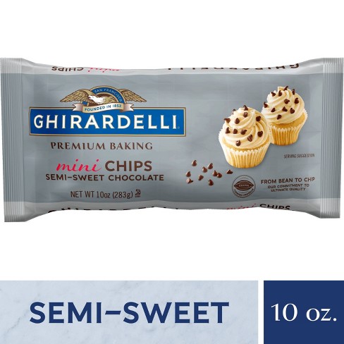 GHR Mini Chips Semi-Sweet Chocolate bag 10oz=283g