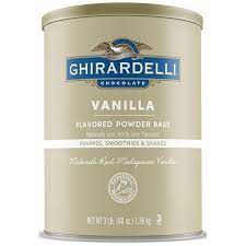 GHR Vanilla Frappe Mix 3Lbs