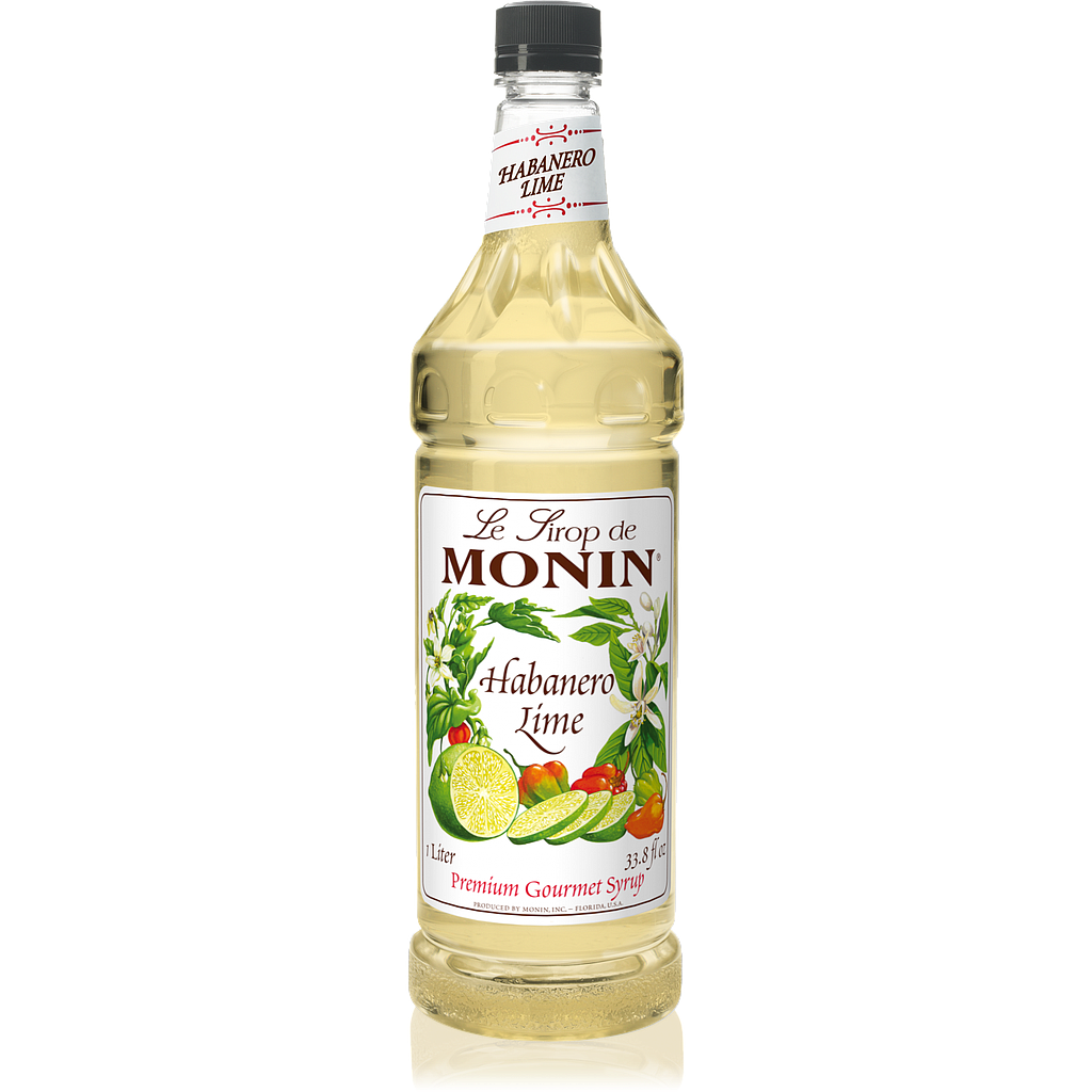 MONIN Habanero Lime Syrup 1Lt