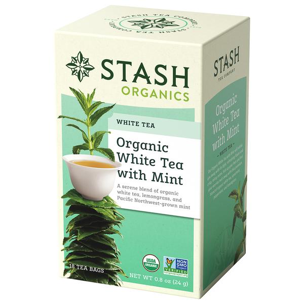 Organic Tea (White Tea With Mint 2oz)