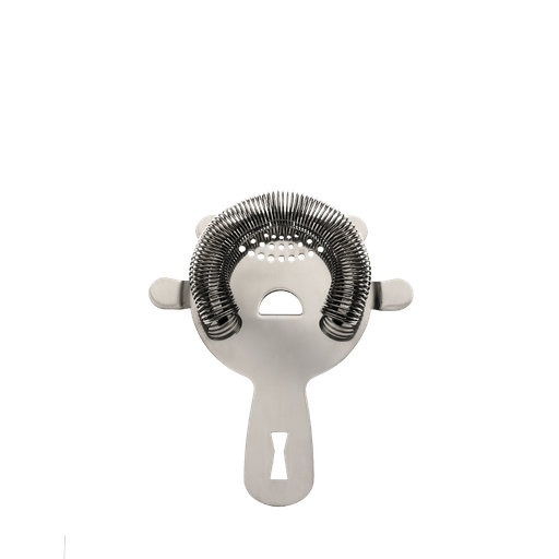 [M37071] Heavy Duty 4 Prong Spring Bar Strainer, Stainless Steel