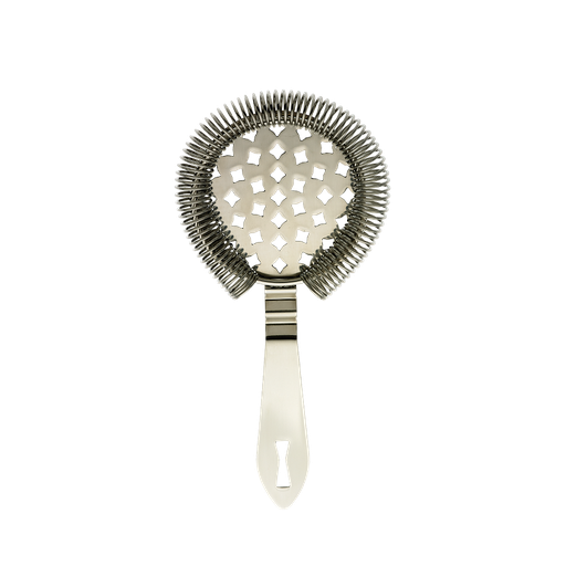 [M37037] Classic Hawthorne Spring Bar Strainer Stainless Steel
