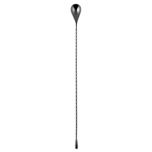 [M37013BK] Classic Bar Spoon, 15 3/4" (40.0 cm.) Black