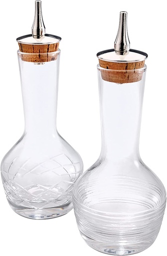 [M37196] Bitters Bottle Set of 2
