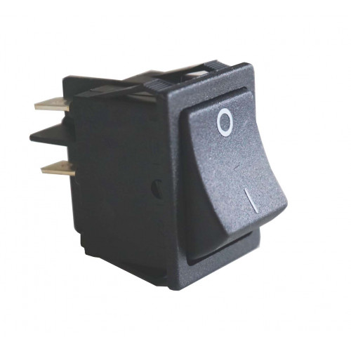 [04.BB0061.001] GM Main Switch, Black, 20A, 125VAC, 3/4 HP