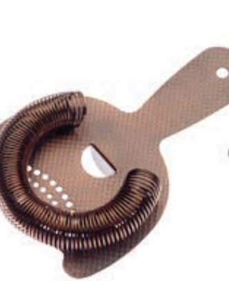 [M37203ACP] Heavy Duty Spring Bar Strainer - Antique Copper