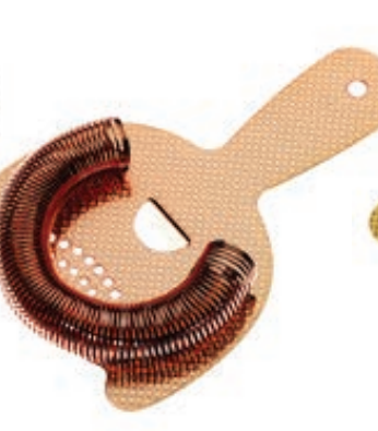 [M37203CP] Heavy Duty Spring Bar Strainer - Copper Plated