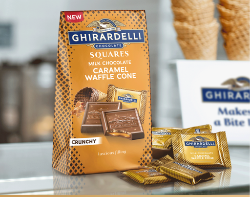 [42414] GHR Caramel Waffle Cone SQ 1/5.2oz