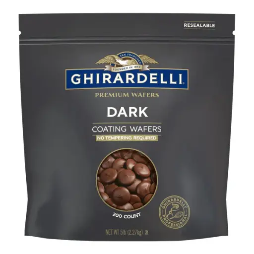 [42519] GHR Dark Chocolate Coating Wafers 5Lb