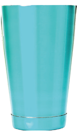 [M37083TL] Barfly 18oz Shaker/Tin- Teal (Half Size)