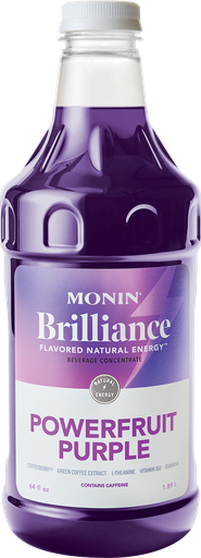 [M-GVX383FP] MONIN Brilliance Powerfruit Purple Natural Energy 64oz  