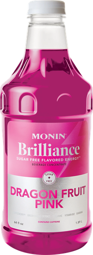 [M-GVS385FP] MONIN Brilliance Sugar Free Dragon Fruit Pink Natural Energy 64oz       