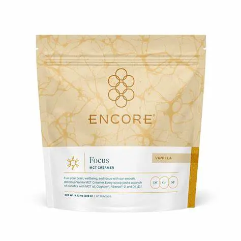 [11-3221] ENCORE Focus Vanilla MCT Creamer 120 g 