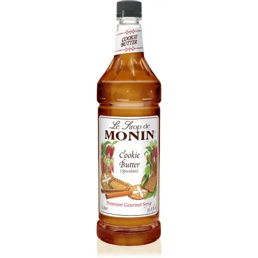 [M-FR247F] MONIN Cookie Butter Syrup 33.8oz/Liter