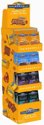 [10001281] GHR Shipper 40 ED/ID MXD SQ SUB200 DSPLY