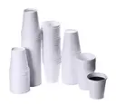 [0606000] MERAKI Paper White Hot Coffee Cup 4oz 1/100