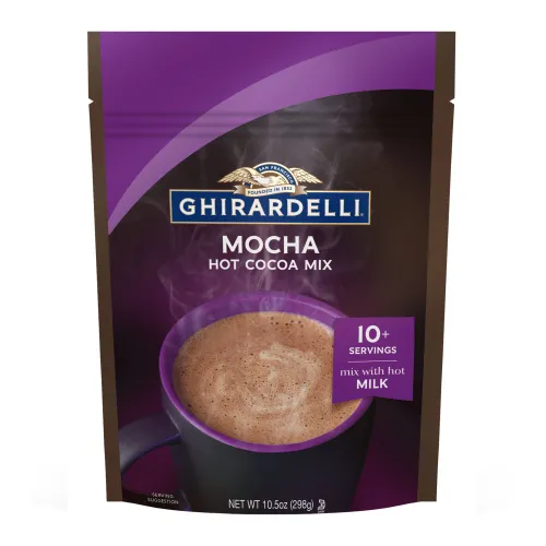 [61701] GHR Hot Chocolate Mocha Pouch Premium Cocoa 10.5oz