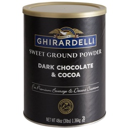 [40975] GHR Dark Chocolate &amp; Cocoa Sweet Ground Powder 3lb