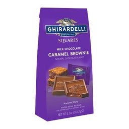 [41918] Milk Chocolate Caramel Brownie Squares 5.3 oz