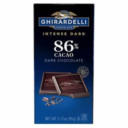 [60725] GHR 86% Cacao Intense Dark Chocolate Bars 3.17oz