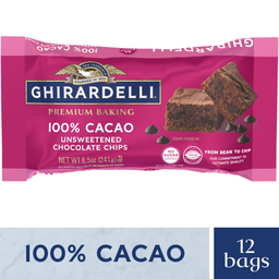 [41307] Unsweetened 100% Cacao Chips 8.5oz)