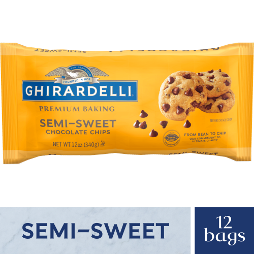 [64015] GHR Semi-Sweet Chocolate Chips 12oz