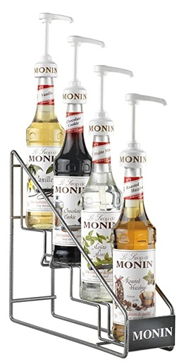 [P585] MONIN 4 Bottle Display Rack 750ml/1Lt