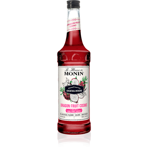 [M-AX298B] MONIN Dragon Fruit Cosmo Homecrafted Cocktail Mixer 750mL 