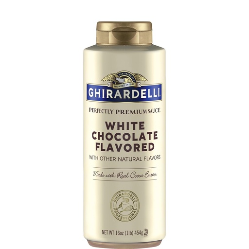 [41264] GHR White Chocolate Sauce 16oz