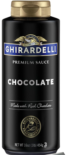 [61282] GHR Dark Chocolate Sauce 16oz