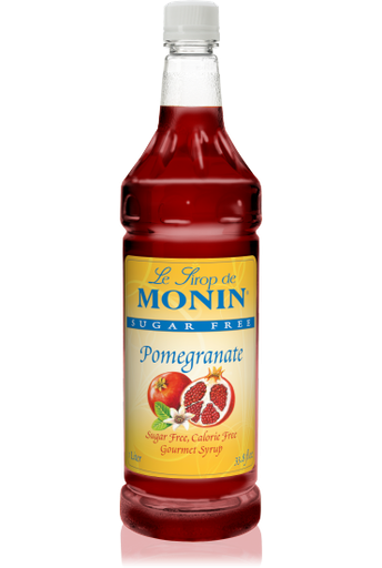 [M-FS075F] MONIN Pomegranate Sugar Free Syrup 1Lt