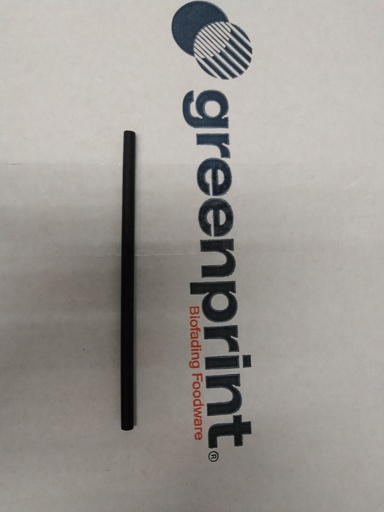 [SBA15U] Straws Black Agave Unwrapped 15cm, 6mm - 1/500