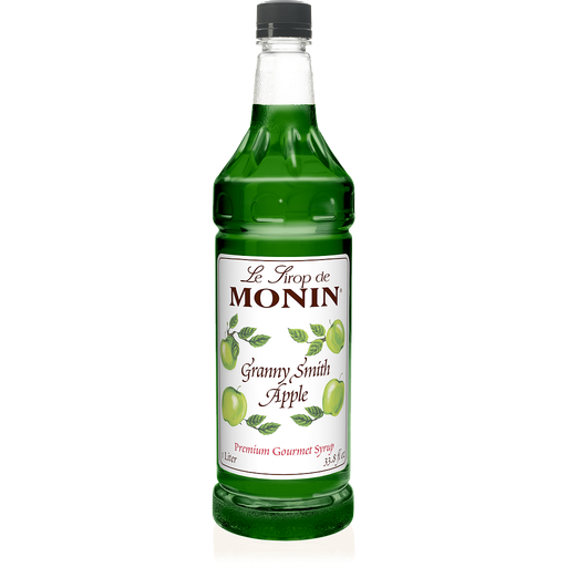 [M-FR049F] MONIN Granny Smith Apple Syrup 1Lt