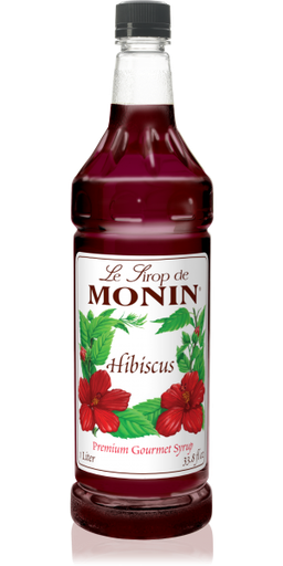 [M-FR177F] MONIN Hibiscus Syrup 1Lt