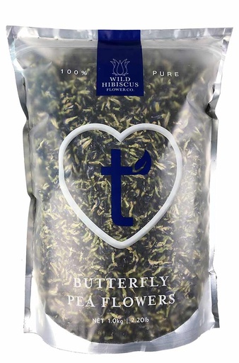 [BFPFWD0.75] Butterfly Pea Flower Whole / 0.75lbs