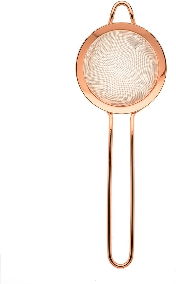 Fine Mesh Strainer 3 1/2" Diam. Copper