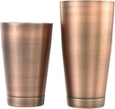 Antique Copper Shaker Tin Set