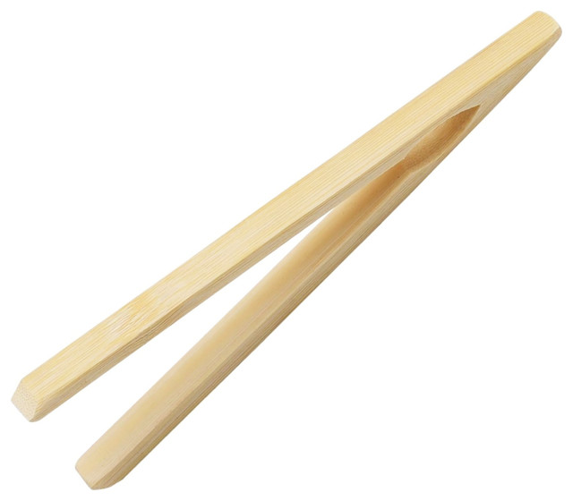 Bamboo Tongs 7&quot;